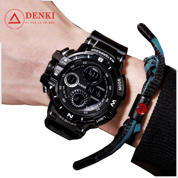 Đồng Hồ Nam Thể Thao SPORTS siêu đẹp, Dây Silicone Bền Chắc