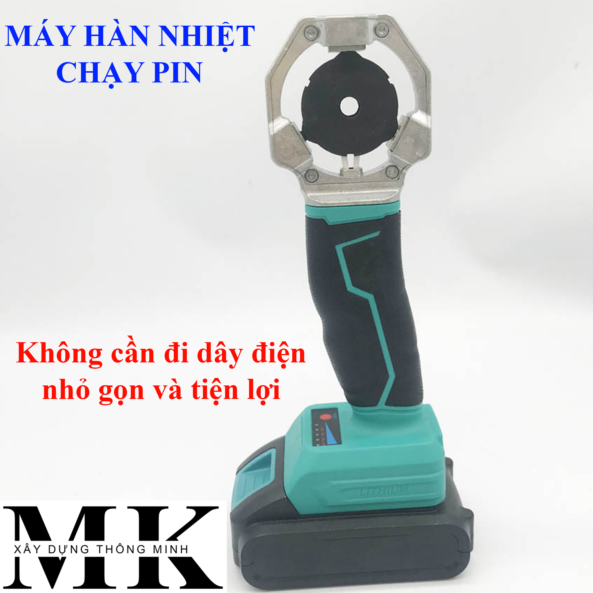 Máy hàn nhiệt ống nước ppr dùng pin. máy hàn nhiệt ppr không dây. 🎯máy hàn ống nước ppr dùng pin+ tặng kèm 3 cối hàn 20-25-32. 🎯máy hàn nhiệt chuyên dùng hàn ống ppr, đầu hàn có kích cỡ thông dụng