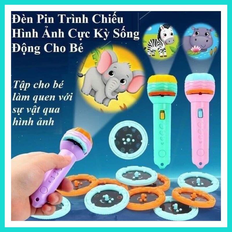 Đèn pin chiếu sáng 80 hình ảnh. Đồ chơi cho bé. Đồ chơi học tập cho bé