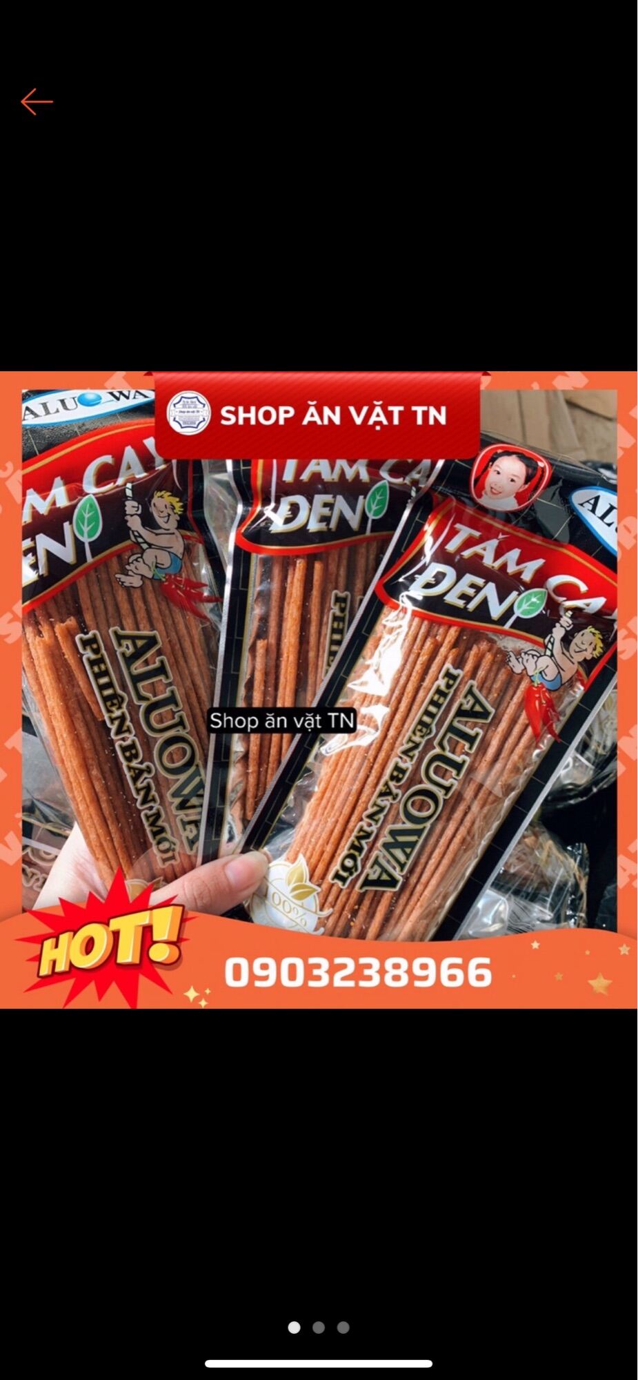 10 Gói Que Cay (Tăm chay )Ăn Vặt Tuổi Thơ - Bịch To
