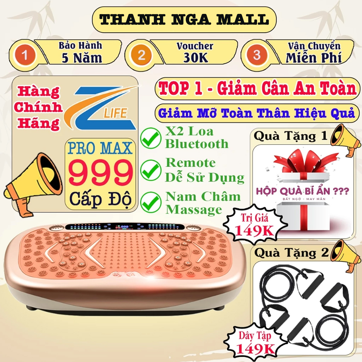 [BẢO HÀNH 7 NĂM] Máy Rung Lắc Giảm Mỡ Toàn Thân Zlife 499 Cấp Độ, Máy Massage Bụng Giảm Mỡ An Toàn, Máy Bàn Rung, Máy Giảm Mỡ Bụng, Máy Giảm Cân Hiệu Quả Hơn Máy Tập Gym, Máy Chạy Bộ Tại Nhà