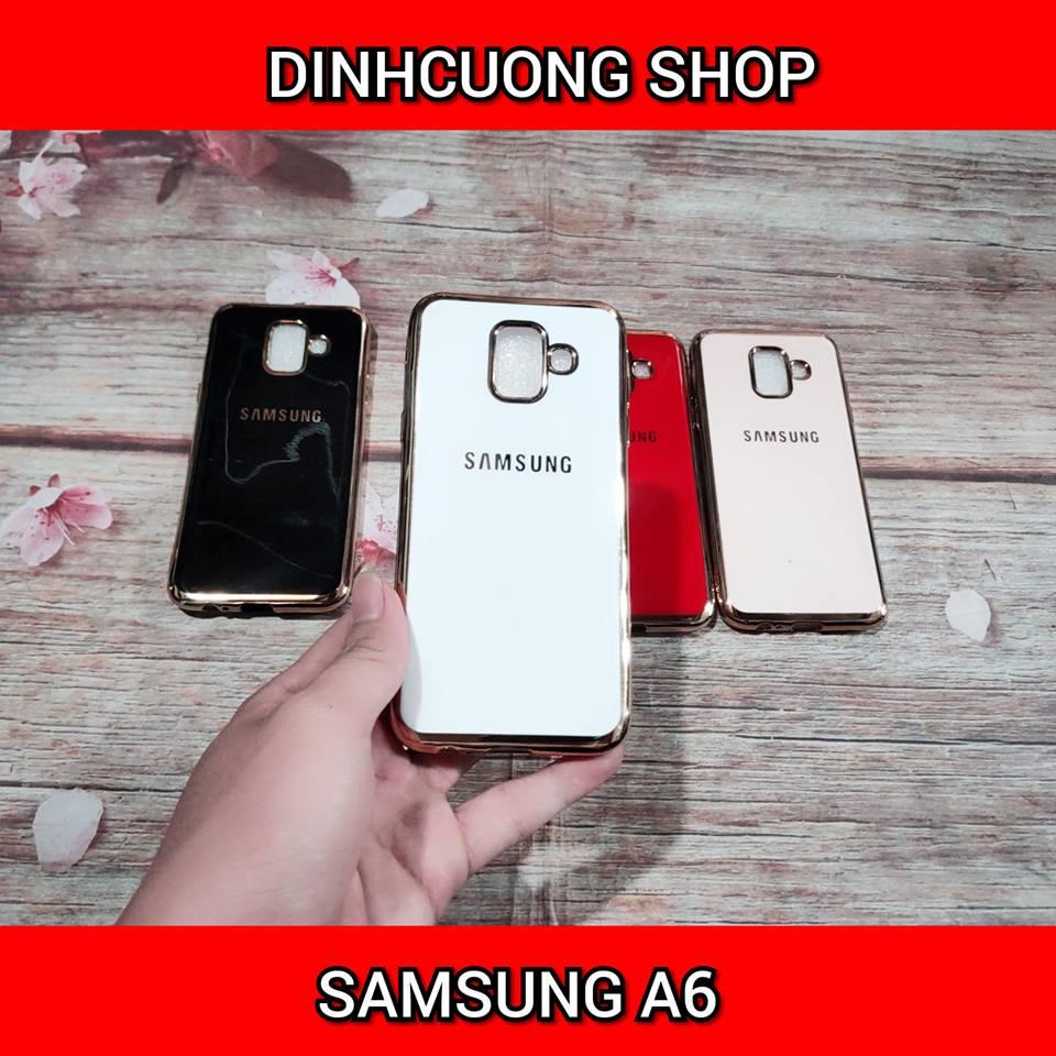 Ốp dẻo táo xi viền samsung a6