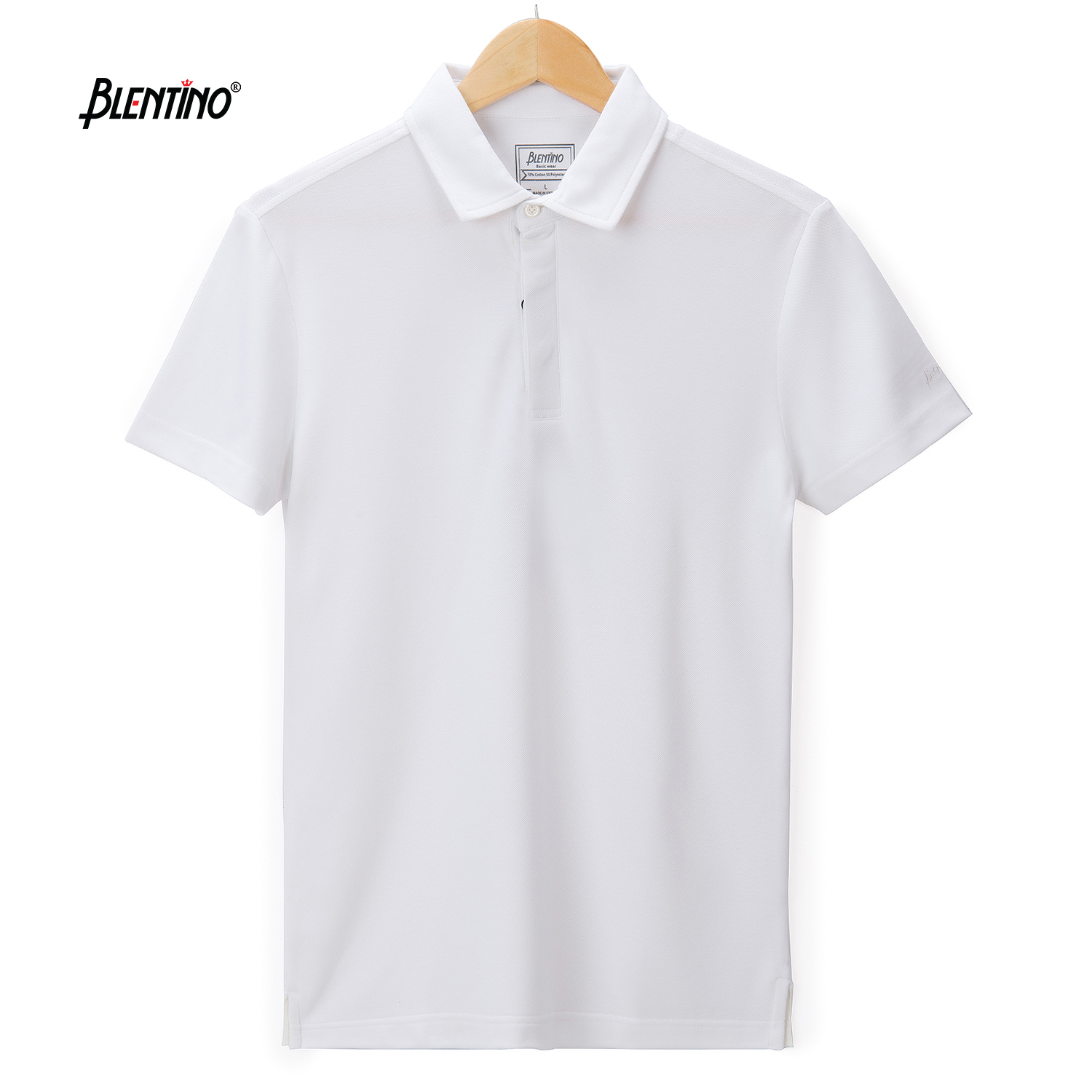 BLENTINO - Áo thun có cổ Polo nam phom dáng Reguler Fit chất liệu cotton thấm hút BL-PL27822