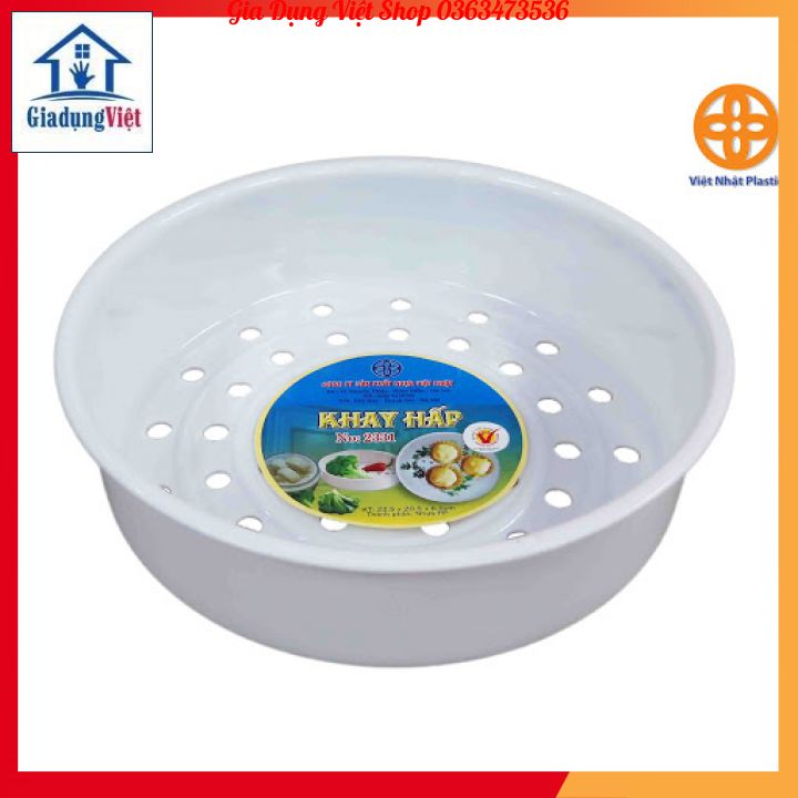 Khay Hấp Nhựa Đường Kính 22 Cm Việt Nhật