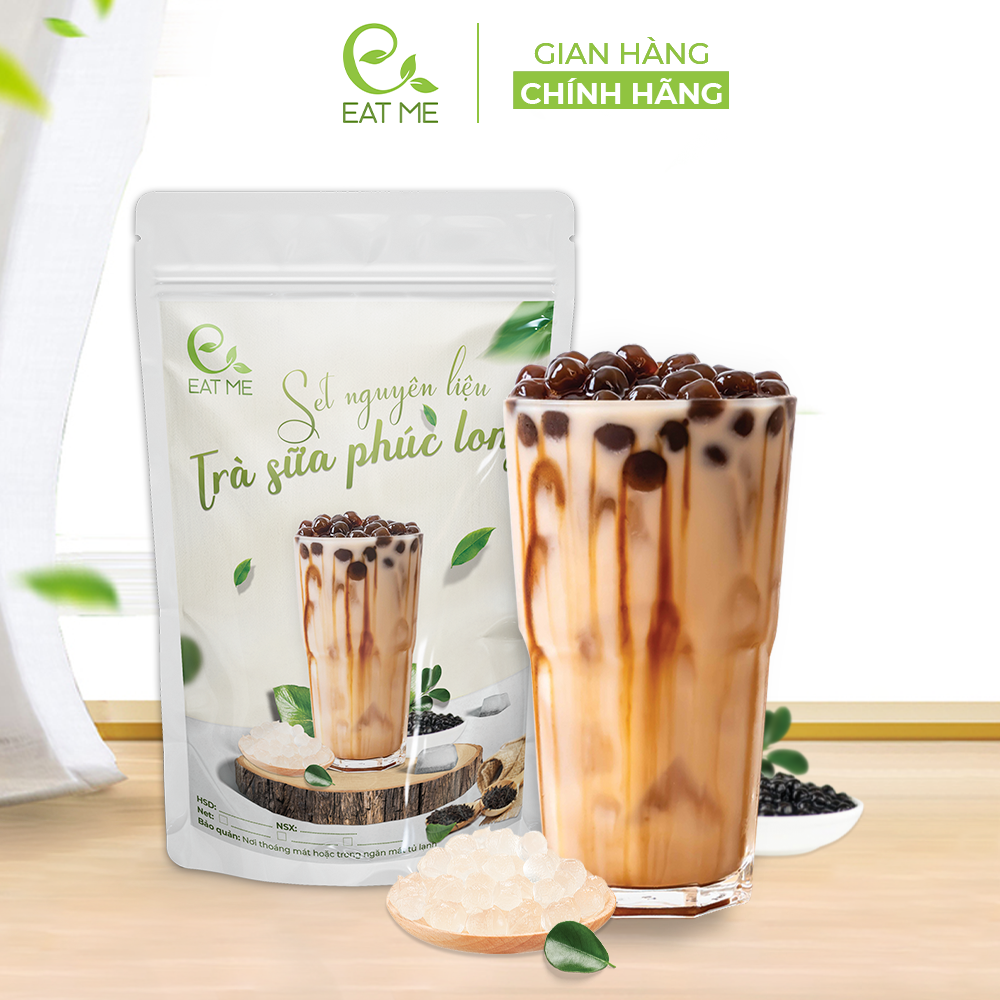 Set trà sữa phúc long eatme - set nấu trà sữa phúc long 15 20 ly