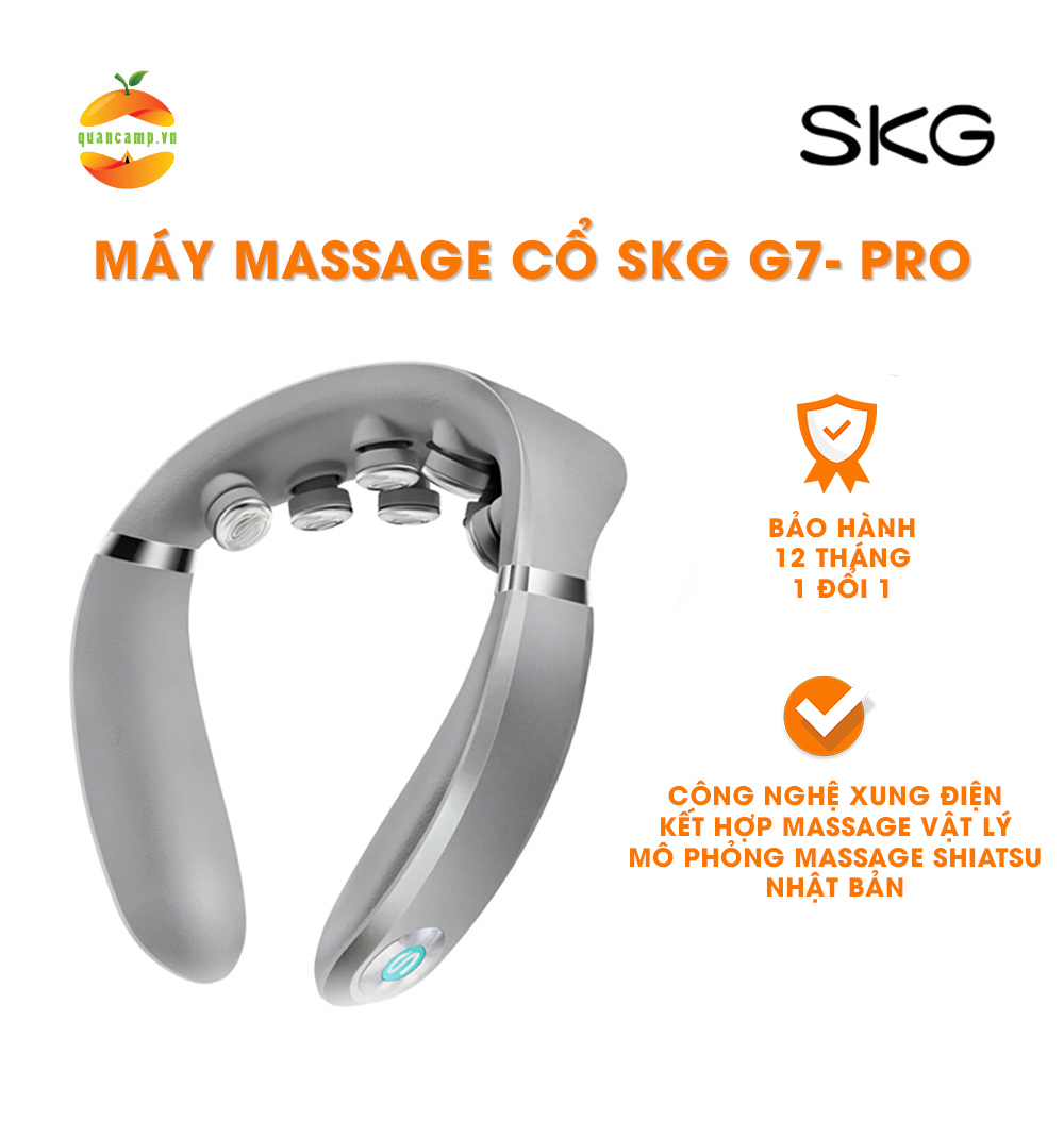 Máy mát xa cổ skg g7 pro neck massager