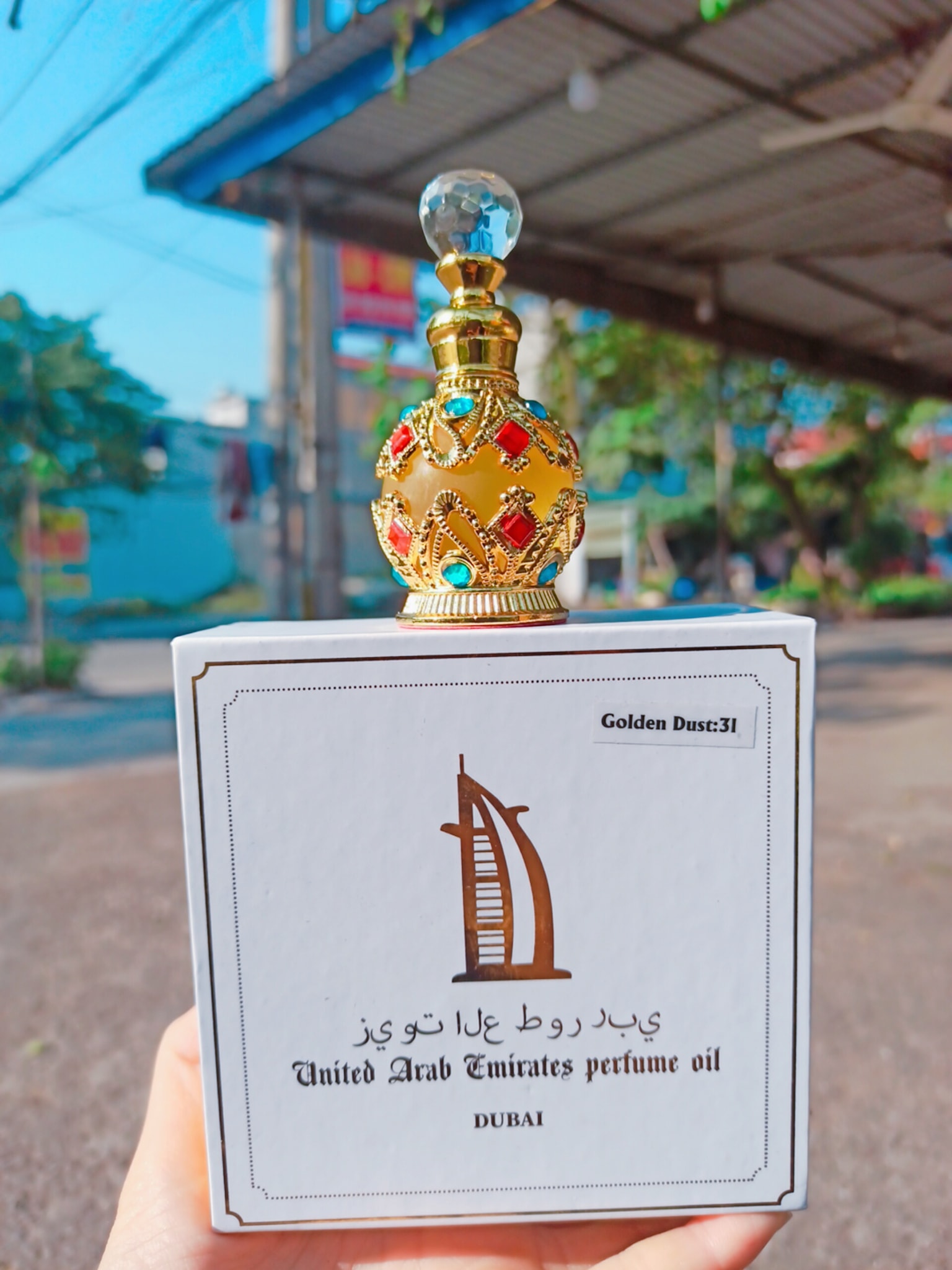 Tinh dầu nước hoa dubai mùi golden dust