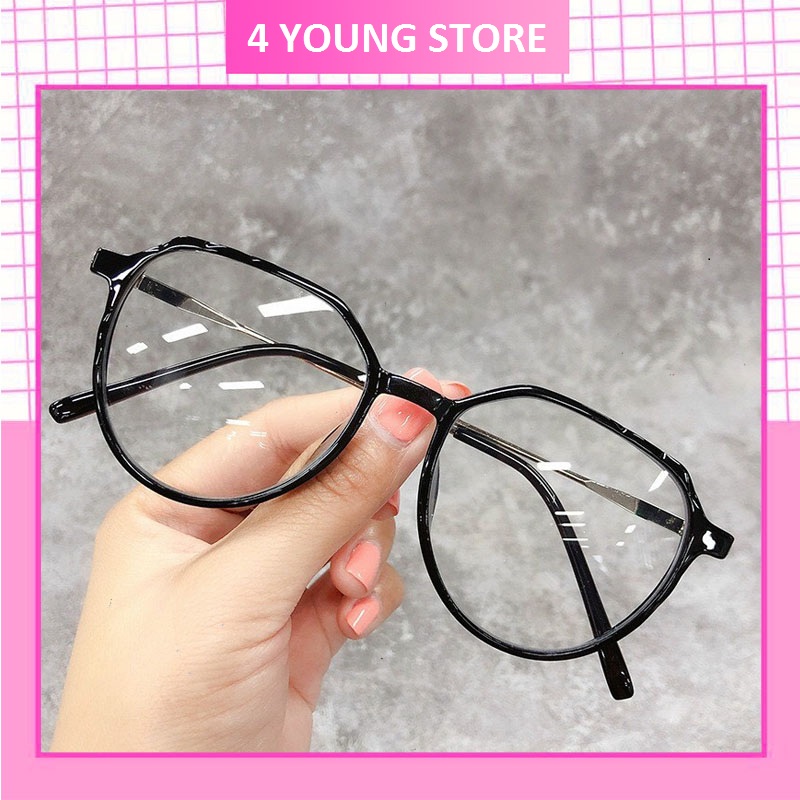 Kính giả cận thời trang nam nữ cao cấp chống tia UV phong cách Hàn Quốc đẹp giá rẻ 061