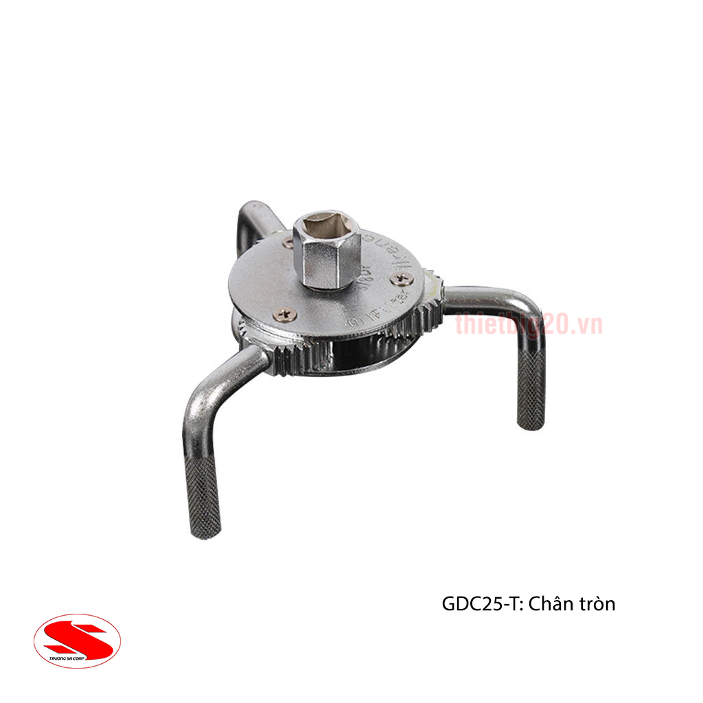 Vam tháo lọc dầu - Dụng cụ tháo ốc xả dầu ,Cảo lọc dầu 3 chấu 2 chiều 63-120mm GDC25