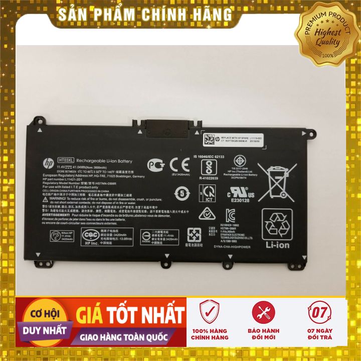 PIn(battery)Originals Laptop HP Pavilion 240 245 250 255 G7 348 G5 (HT03XL)ZIN PIN MỚI 100% BẢO HÀNH 6 THÁNG LỖI ĐỔI MỚI