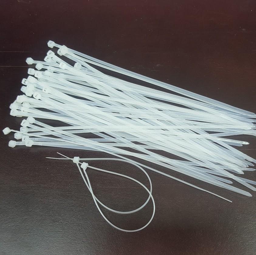 Bộ 150 sợi dây rút nhựa trắng 0.4x20cm