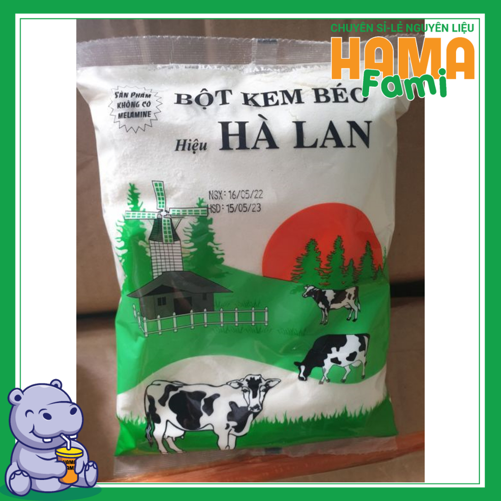 Bột kem béo hà lan pha trà sữa hiệu bích cơ 500g