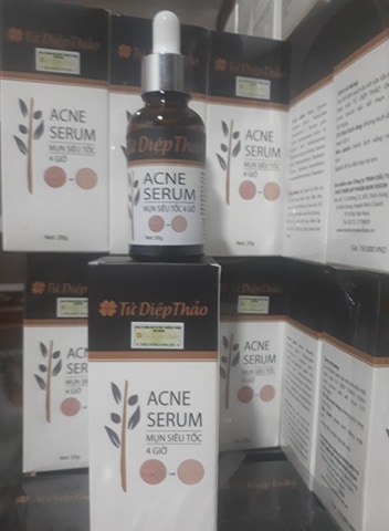Ace serum tinh chất dưỡng da . mụn 4h tứ diệp thảo
