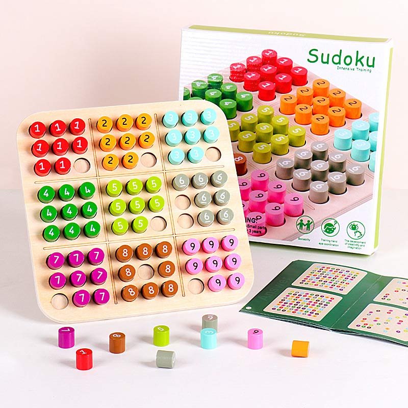 Đồ chơi thông minh giải đố Sudoku màu Quà tặng đồ chơi tư duy cho bé trên 7 tuổi ideashop.vn