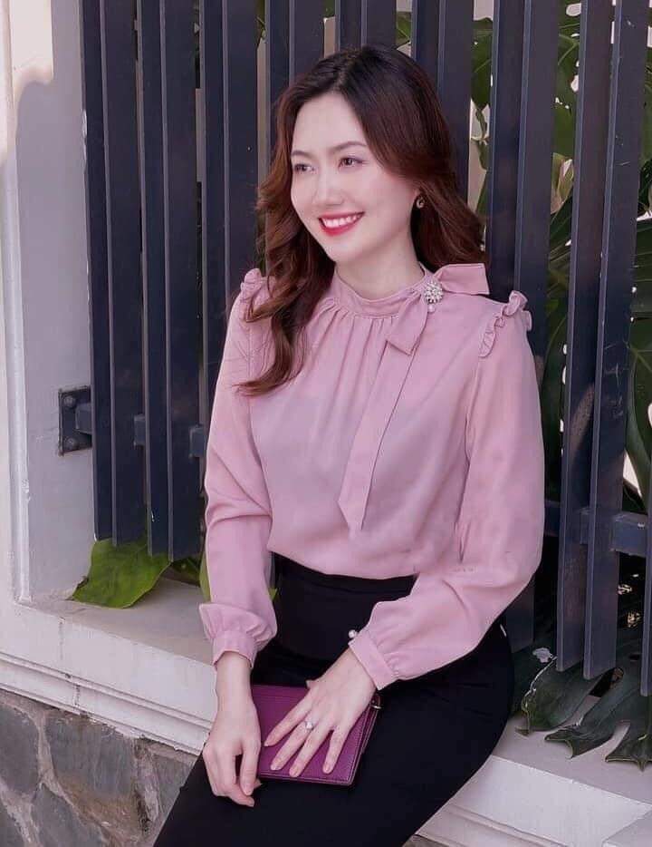 Áo công sơ tthanh lịch b0099