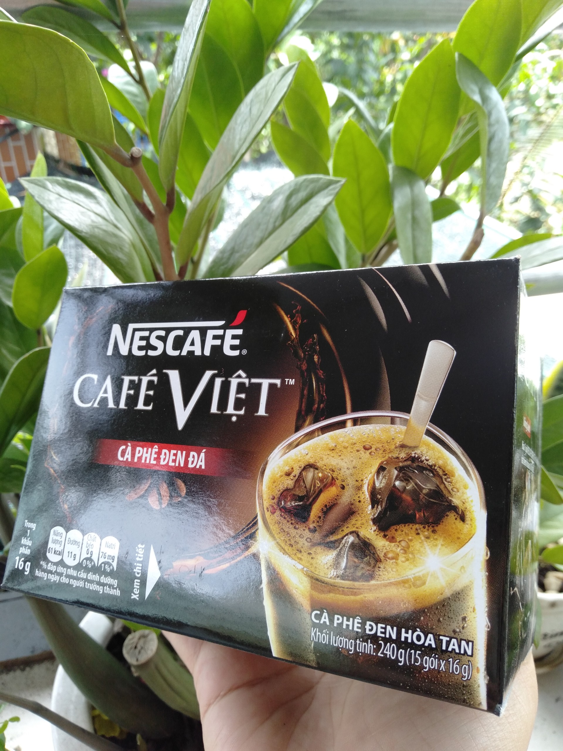 Cà phê hòa tan Nescafe - Cà phê Việt đen đá