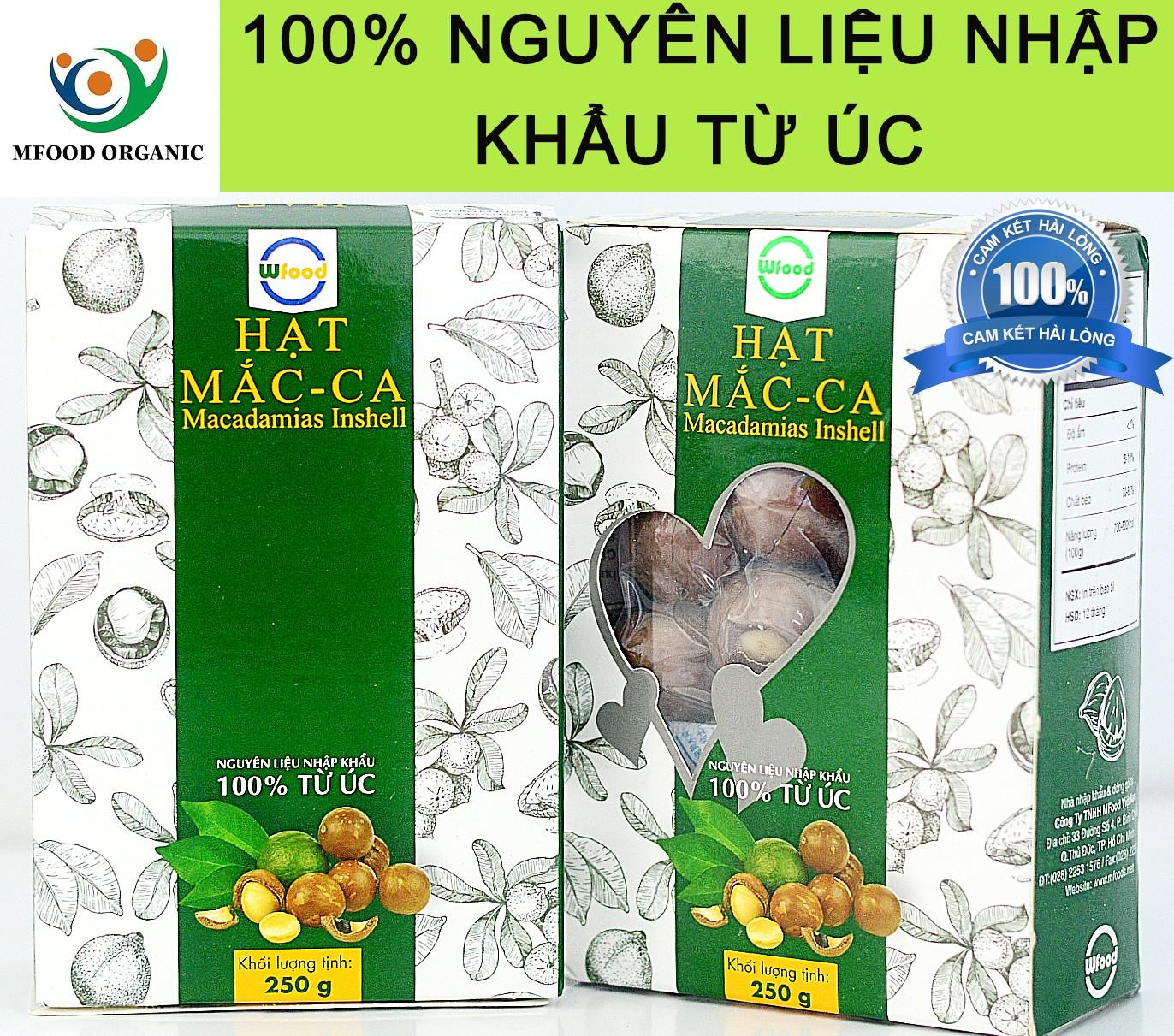 Hạt macca úc wfood 250g