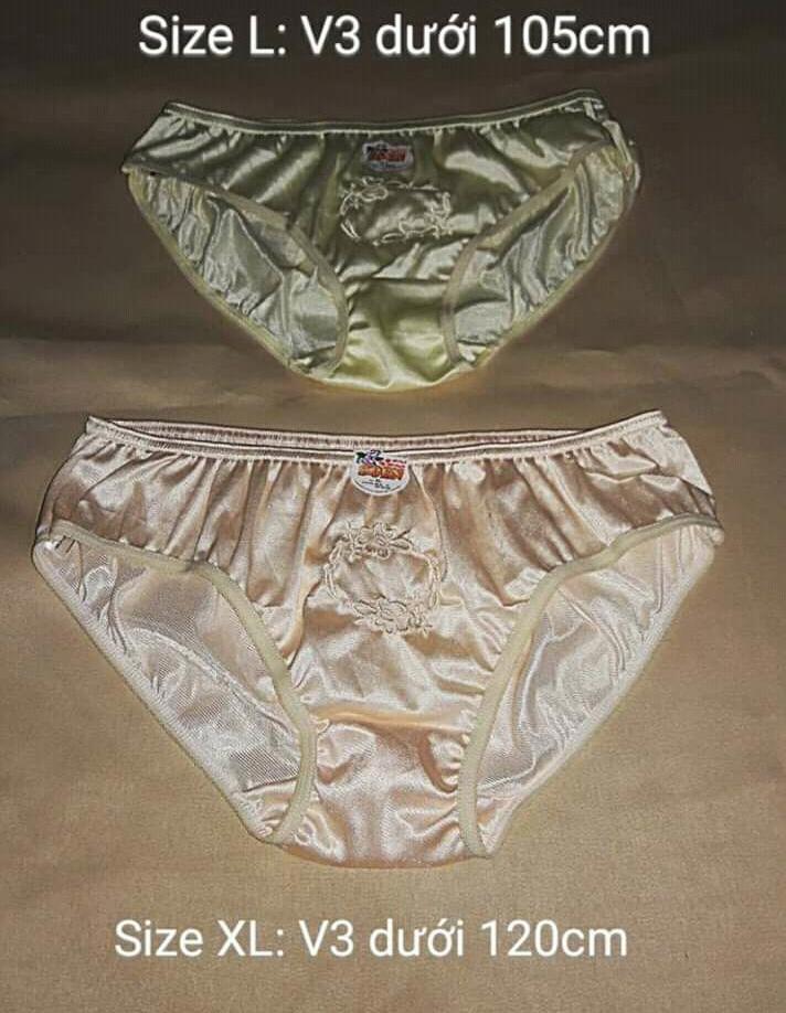 Quần lót thun lạnh nữ - size l. m scen