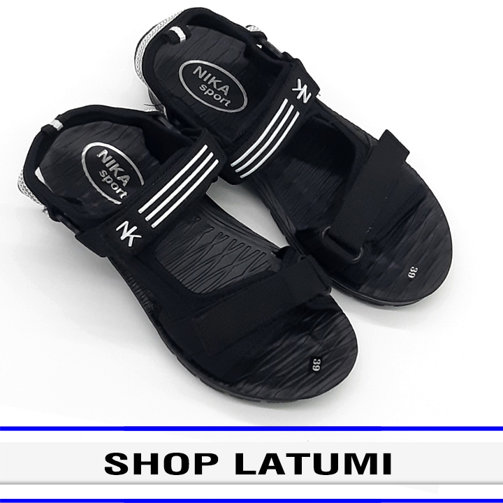 Giày sandal nữ quai dù có quai hậu chất liệu PU êm chân vận động du lịch thời trang Latumi TA4752 (Nhiều màu)