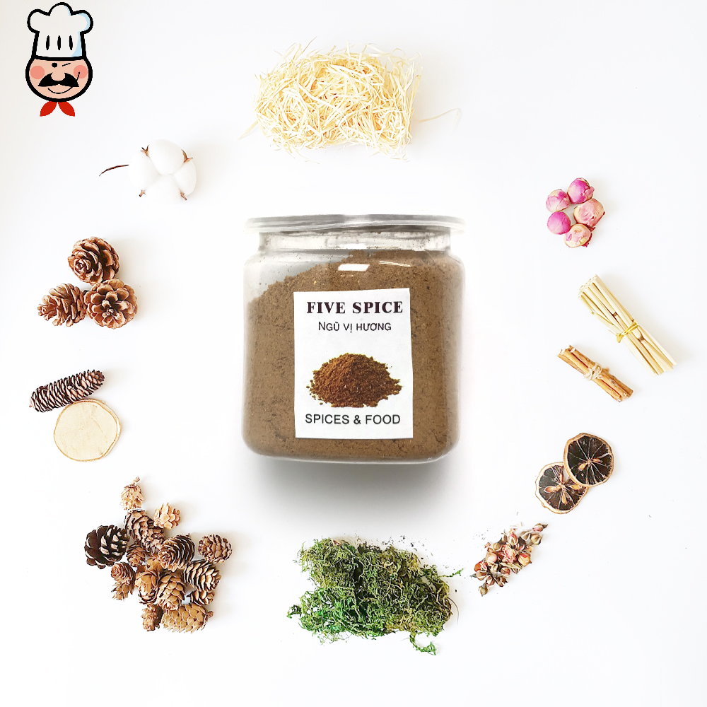 [Hũ 120ml] Five Spice powder - Ngũ Vị Hương thực phẩm loại ngon