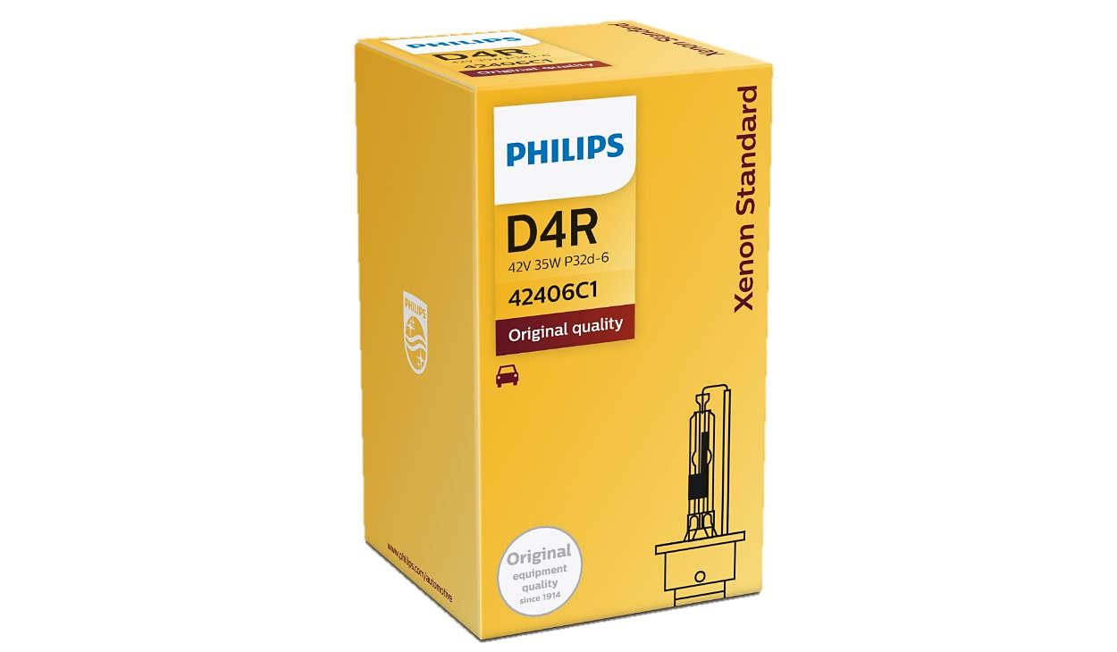 Đèn xenon philips d4r 42406c1 - 4000k - original