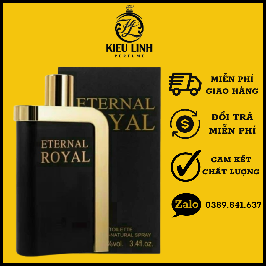 Nước hoa nam eternal royal cao cấp dung tích 100ml