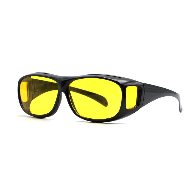 Hot bán thời trang thiết kế màu vàng Night Vision Kính lái xe kính mặt