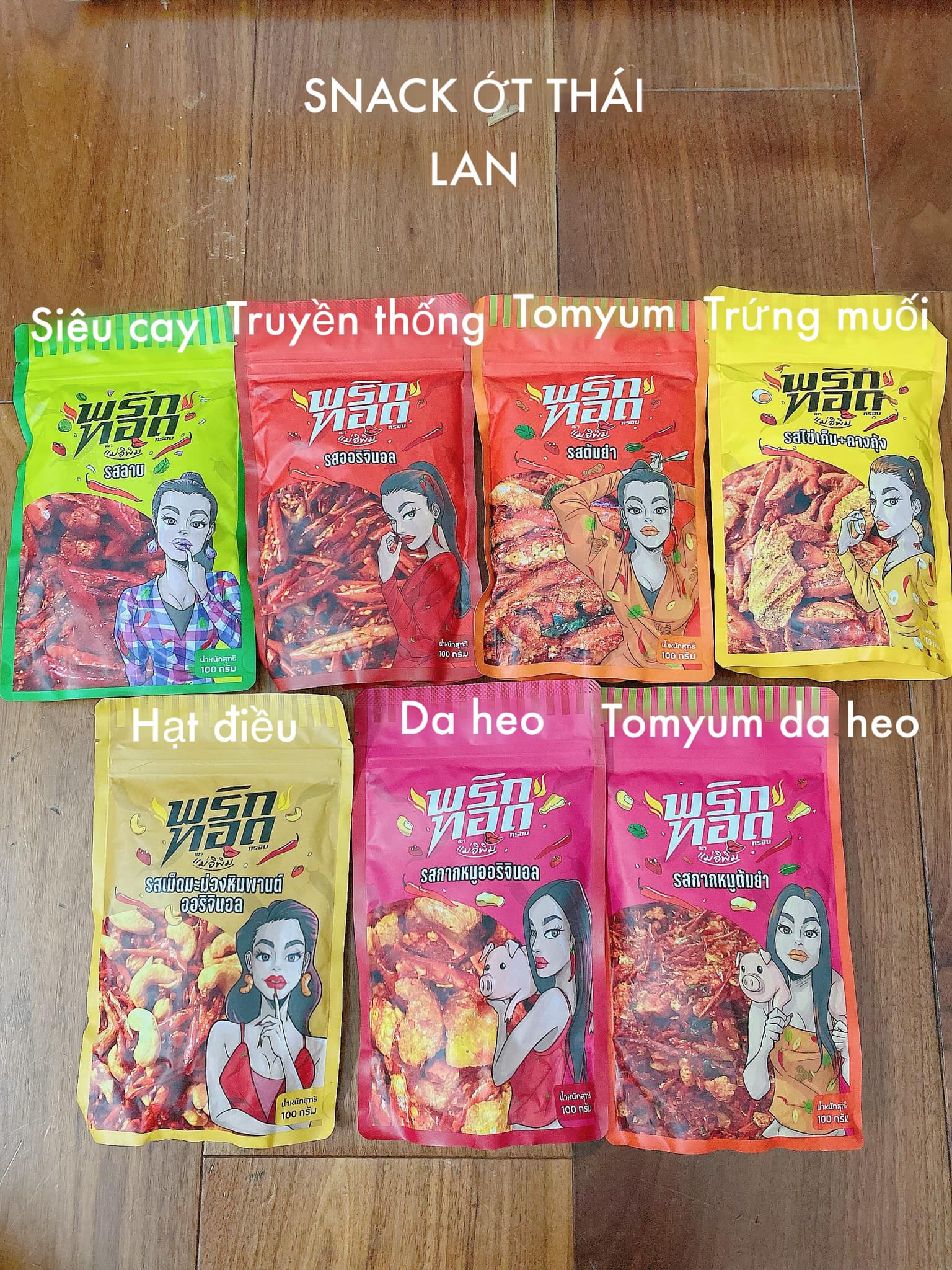 SNACK ỚT THÁI LAN