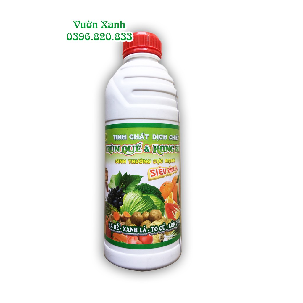 Tinh chất dịch chiết trùn quế & rong biển siêu đậm đặc 1L