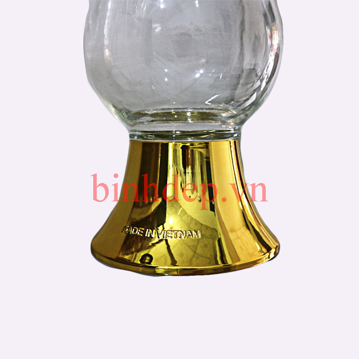 Bình thuỷ tinh ngâm rượu 2.25 lít không vòi cao cấp thương hiệu Phú Hoà