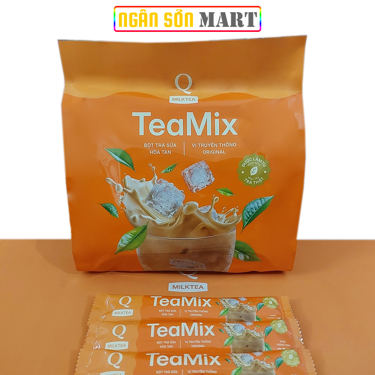 Trà Sữa Tea Mix Trần Quang bịch 480g (24 gói nhỏ 20g)