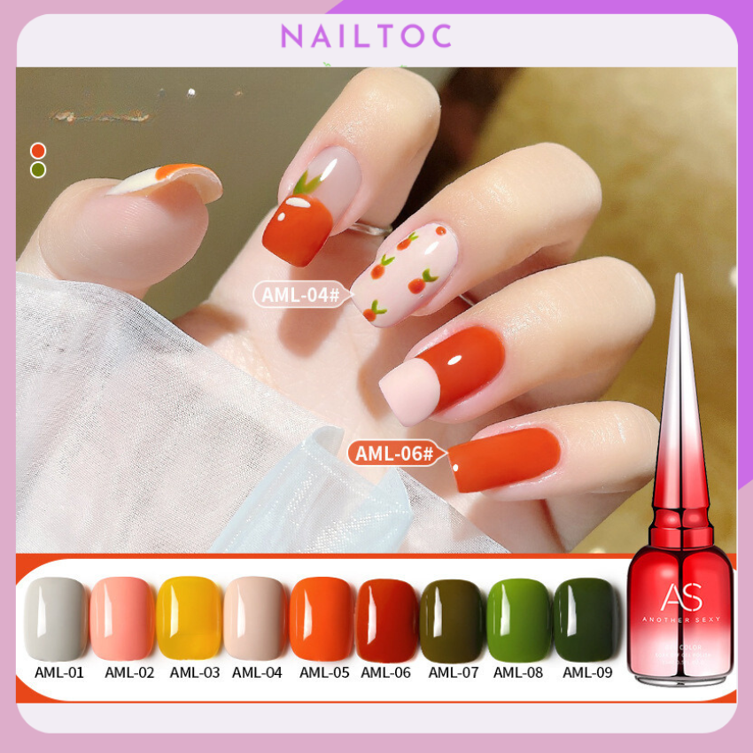 Sơn gel as mã aml | chai đỏ 15ml