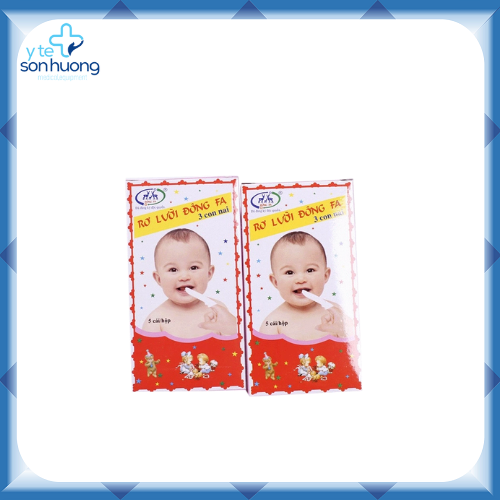 Gạc rơ lưỡi đông pha - combo 10 hộp