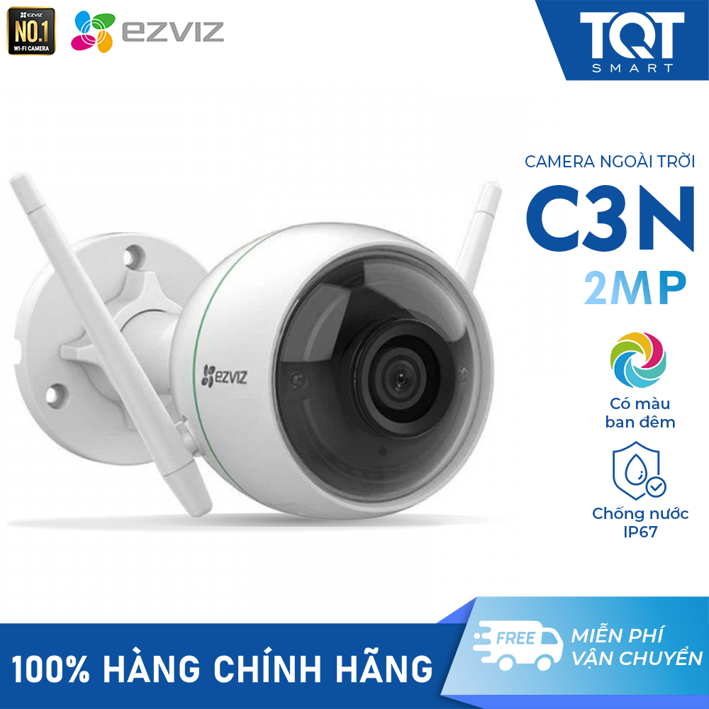Camera IP Wifi Ezviz C3N 2MP - Phát Hiện Chuyển Động,Ghi Hình Vào Ban Đêm