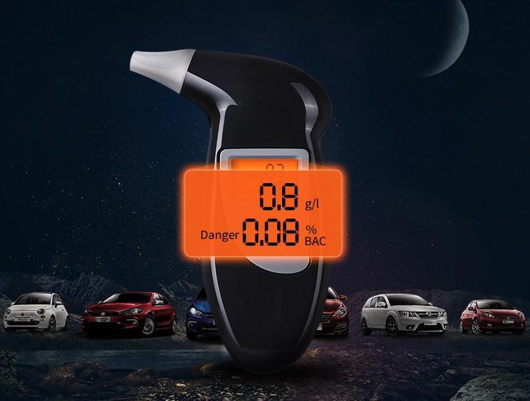 Máy đo nồng độ cồn Alcohol Tester, Máy đo nồng độ cồn, máy kiểm tra độ cồn trong hơi thở