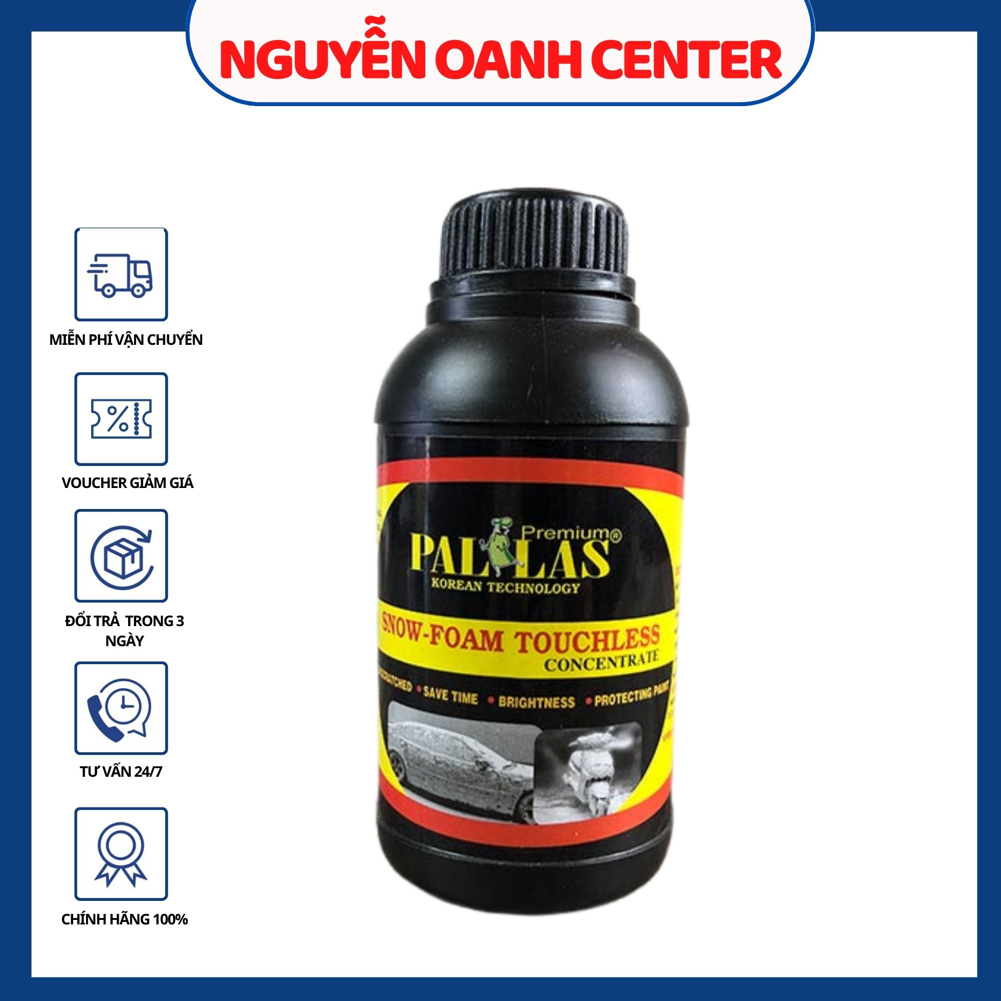 Dung dịch rửa xe bọt tuyết không chạm Pallas Snow-Foam Touchless