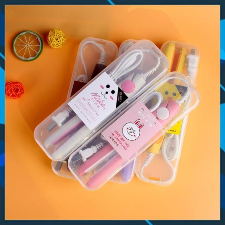 Máy là tóc mini make time - máy ép duỗi là tóc mái tiện lợi