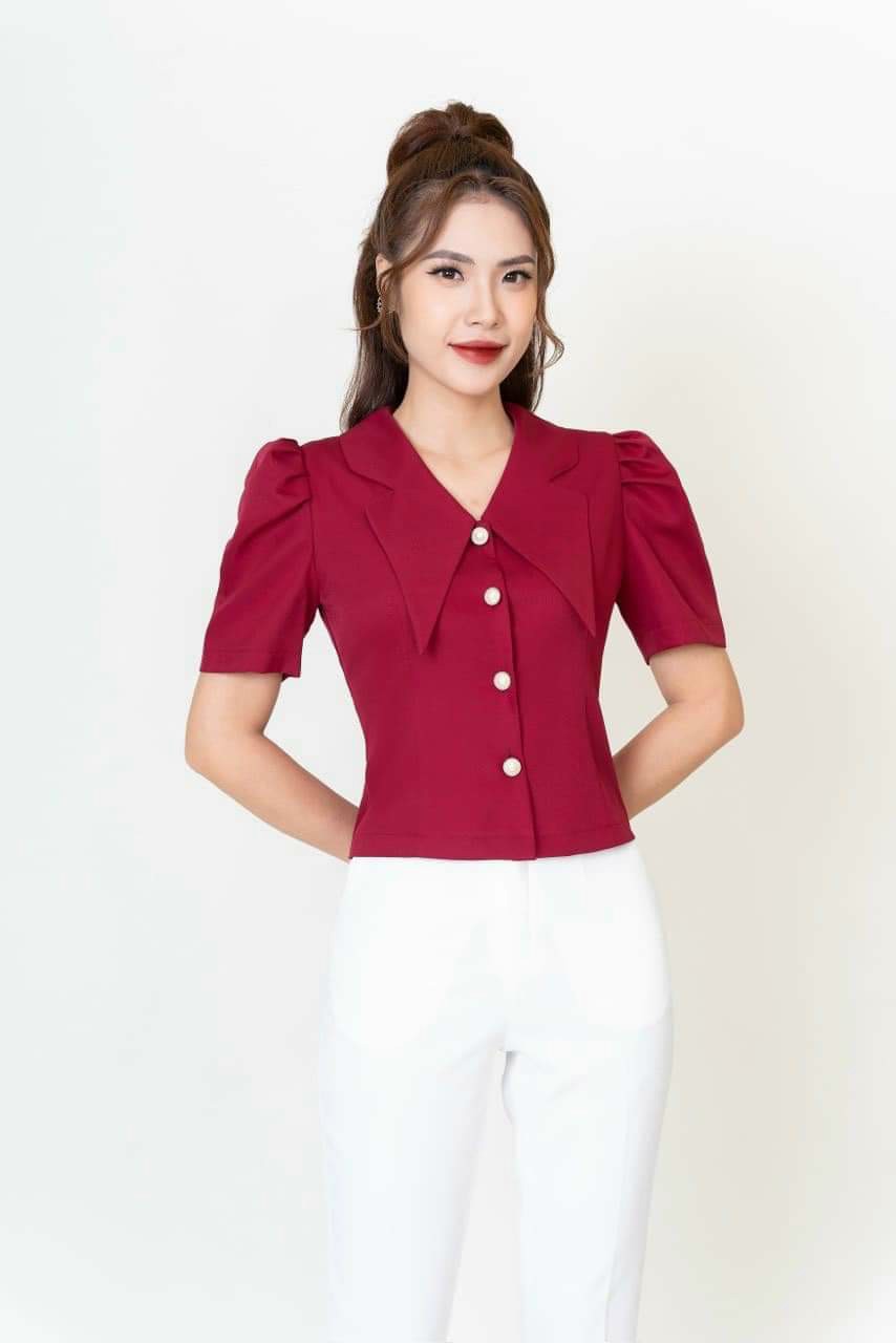 Áo kiểu duyeu dáng tt55