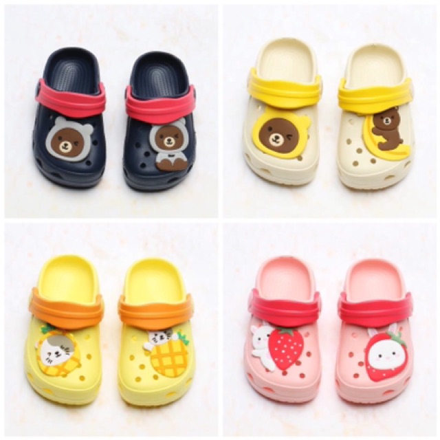 Dép sục cho bé size 13,5-20,5cm