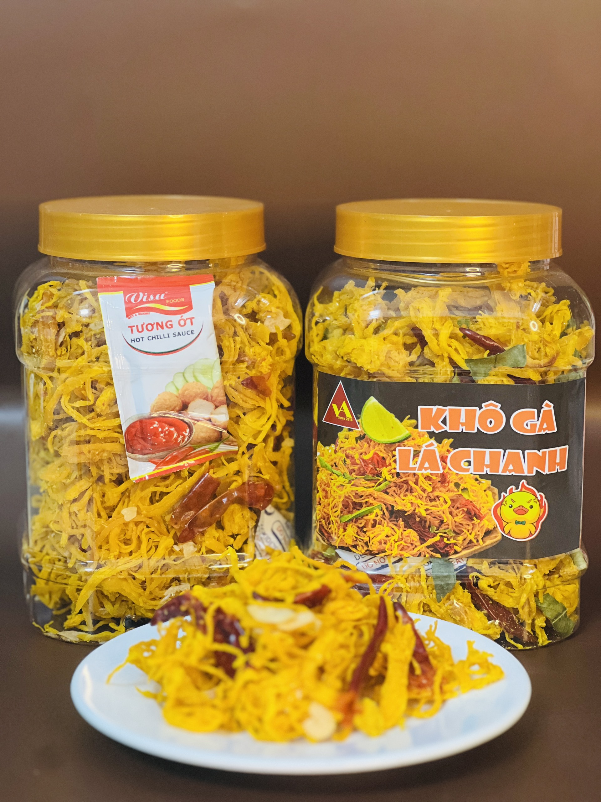 Combo Khô Gà 2 Vị - Gà Lá Chanh - Gà Bơ Tỏi