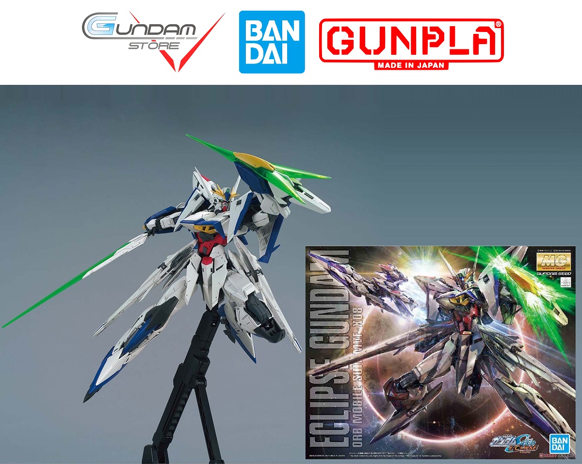 Mô hình gundam mg eclipse mvf-x08 seed 1/100 bandai master grade đồ chơi lắp ráp anime nhật