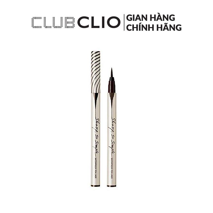 Viền Mắt Clio Sharp So Simple Waterproof Pen Liner 0.65ml