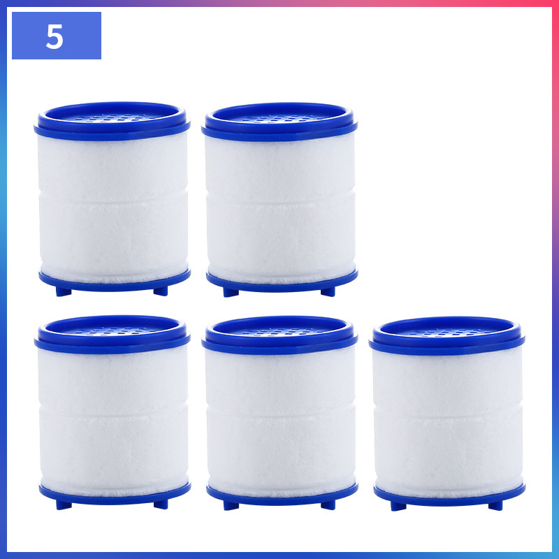 COMBO 5 Lõi lọc nước vòi bếp có đá khử, phụ kiện đầu vòi rửa chén, lõi lọc nước loại bỏ tạp chất