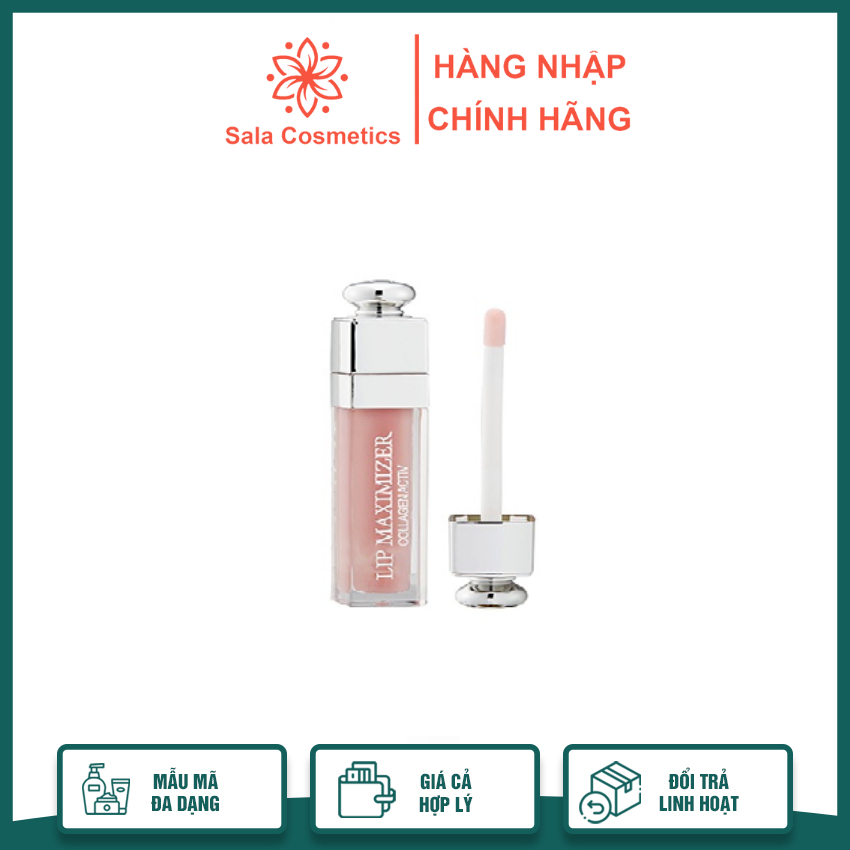 Son dưỡng môi Dior Mini 2ml Sala Cosmetics dưỡng môi căng mọng cấp ẩm cho môi hồng hào - Sala Cosmetics