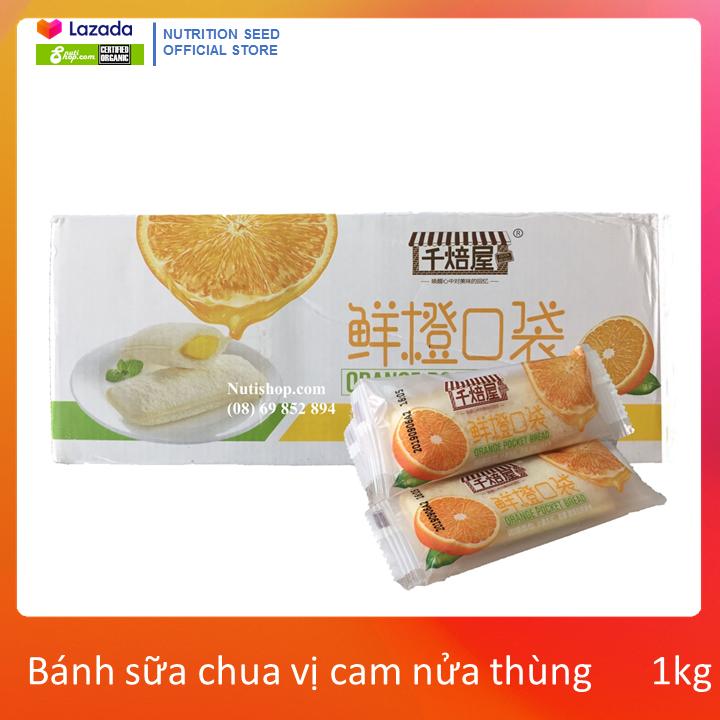 Bánh sữa chua cam nửa thùng 1kg