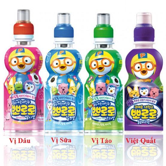 Nước trái cây trẻ em Pororo đủ vị - Hàn Quốc - 235ml