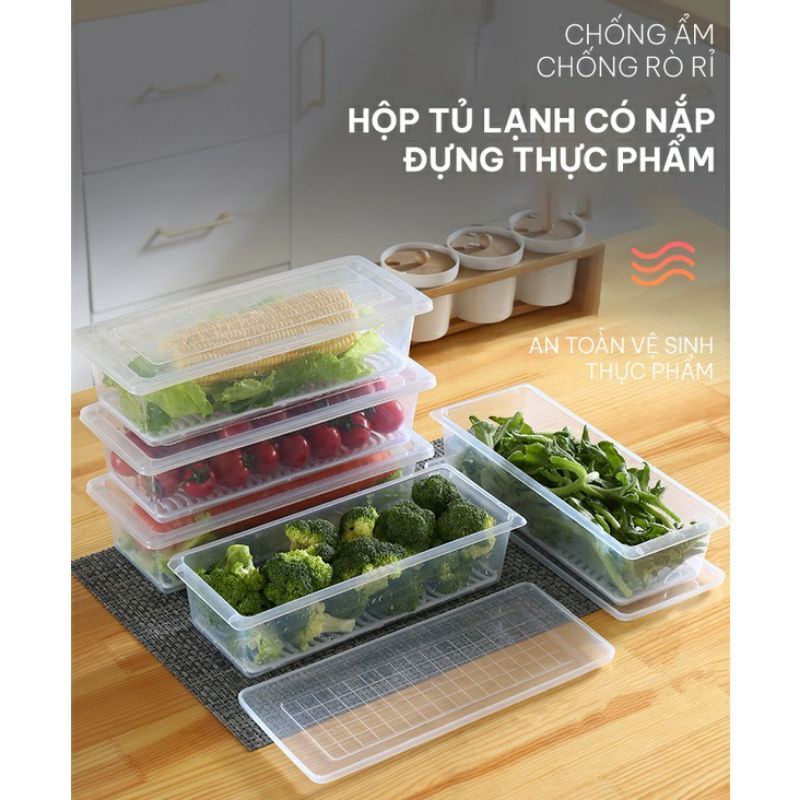 Hộp đựng thực phẩm chữ nhật tiện lợi, hàng Việt Nam Chất lượng cao Việt Nhật