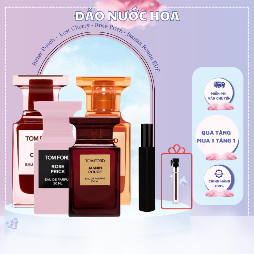 Nước hoa chiết tomford cherry 10ml bản chuẩn nước hoa nữ tươi trẻ căng mọng mọng đảo nước hoa - A18