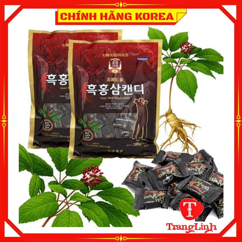 Kẹo hắc sâm hàn quốc Samsung, gói 170g - Kẹo sâm chính hãng - tranglinh