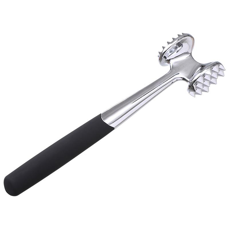 Búa dần làm mềm thịt 22x5cm, Búa Dần Thịt Làm Mềm Thịt Trước Khi Chiên Nấu 2 Đầu Bằng Inox, Búa Dần Mềm Thịt Inox Cao Cấp,Búa Dần Mềm Thịt Inox Cao Cấp, Búa đập thịt, dần thịt